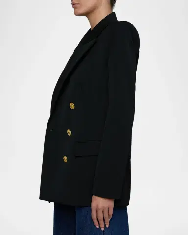 L'Agence Cambrie Oversized Double-Breasted Blazer | Thumbnail 4 L'Agence Cambrie Oversized Double-Breasted Blazer | Thumbnail 4
