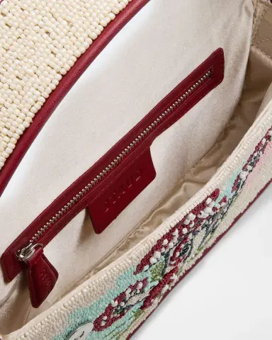 Staud Tommy Beaded Rayon Shoulder Bag | Thumbnail 3