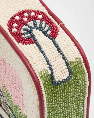 Staud Tommy Beaded Rayon Shoulder Bag | Thumbnail 5