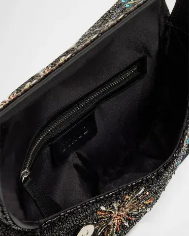 Staud Tommy Beaded Rayon Shoulder Bag | Thumbnail 8