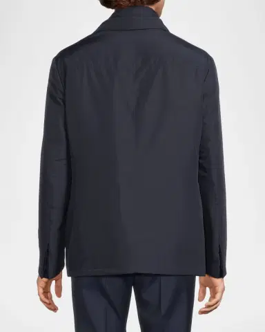 CORNELIANI Men's ID Sport Jacket with Detachable Vest | Thumbnail 2 CORNELIANI Men's ID Sport Jacket with Detachable Vest | Thumbnail 2
