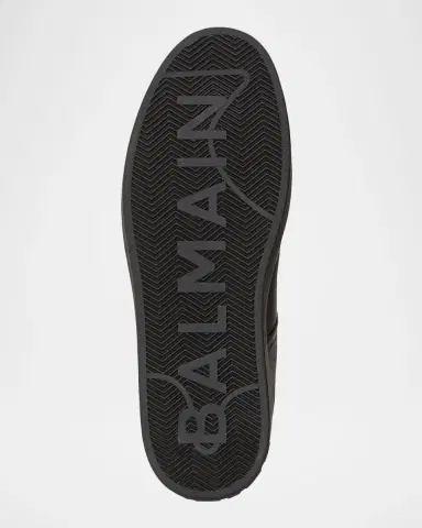Balmain Men's B-Court Leather Low-Top Sneakers | Thumbnail 7 Balmain Men's B-Court Leather Low-Top Sneakers | Thumbnail 7