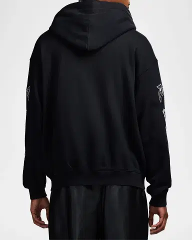 AVIREX Men's Goth Fleece Full-Zip Hoodie | Thumbnail 3 AVIREX Men's Goth Fleece Full-Zip Hoodie | Thumbnail 3