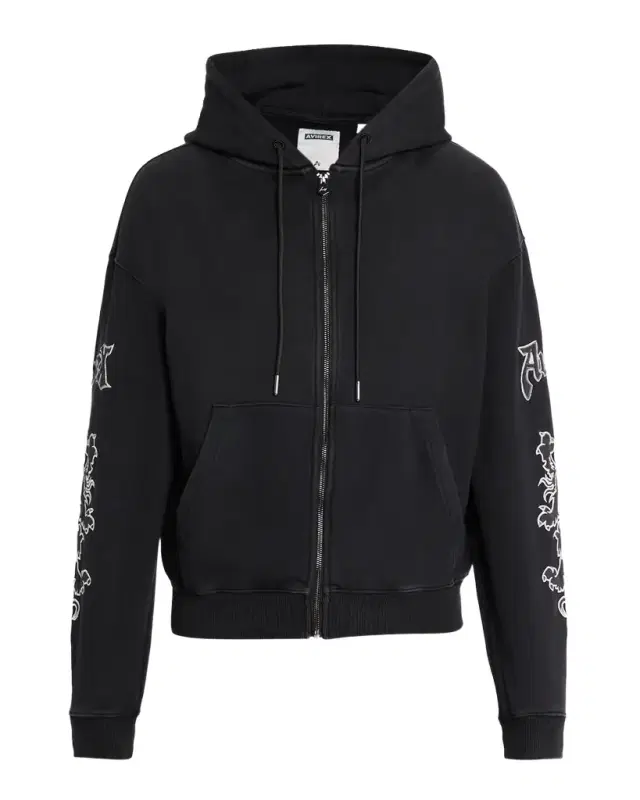 Men's Goth Fleece Full-Zip Hoodie