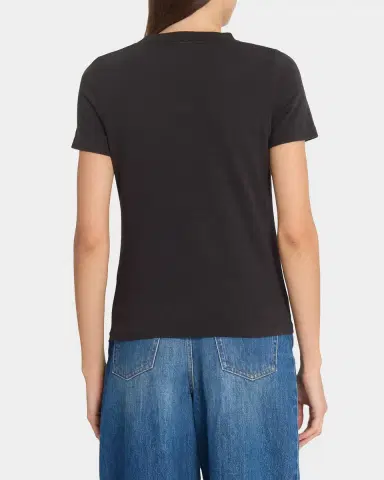Chloé Flamingo Logo Short-Sleeve T-Shirt | Thumbnail 3