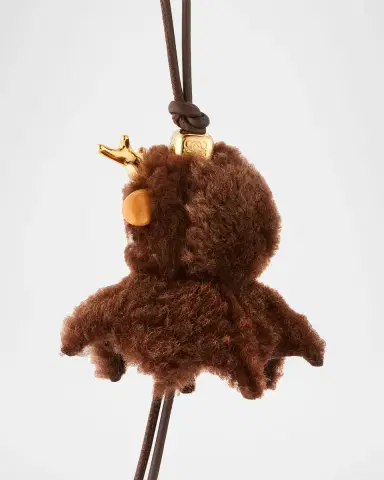 Loewe Fawnie Deer Bag Charm in Acetate & Shearling | Thumbnail 2 Loewe Fawnie Deer Bag Charm in Acetate & Shearling | Thumbnail 2