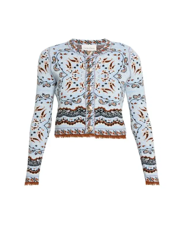 Livi Jacquard Wool-Blend Jacket