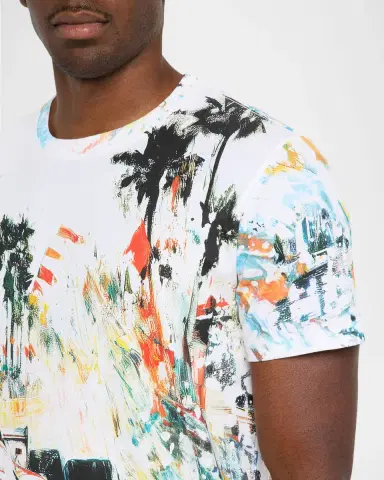 Robert Graham Men's Final Lap Cotton Graphic T-Shirt | Thumbnail 4