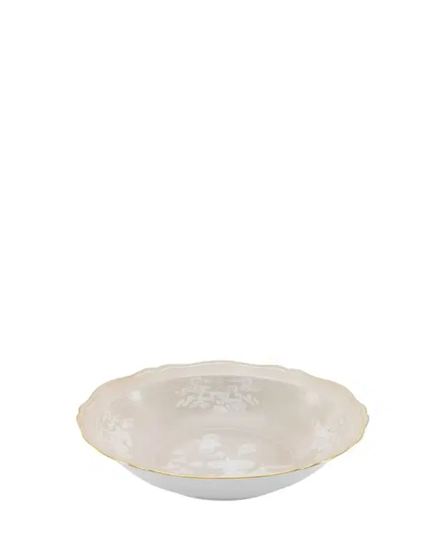 Oriente Italiano Meringa Deep Round Serving Bowl