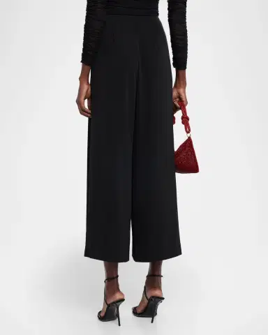 L'Agence Novalynn Cropped Pleated Pants | Thumbnail 3