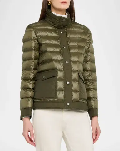 Moncler Origan Short Down Jacket | Thumbnail 3 Moncler Origan Short Down Jacket | Thumbnail 3