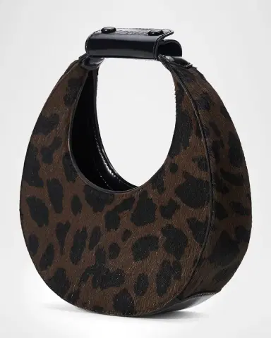 STAUD Goodnight Moon Leopard Calf Hair Crossbody Bag | Thumbnail 2 STAUD Goodnight Moon Leopard Calf Hair Crossbody Bag | Thumbnail 2