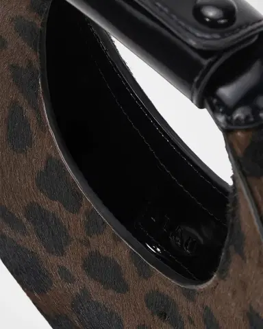 STAUD Goodnight Moon Leopard Calf Hair Crossbody Bag | Thumbnail 3 STAUD Goodnight Moon Leopard Calf Hair Crossbody Bag | Thumbnail 3