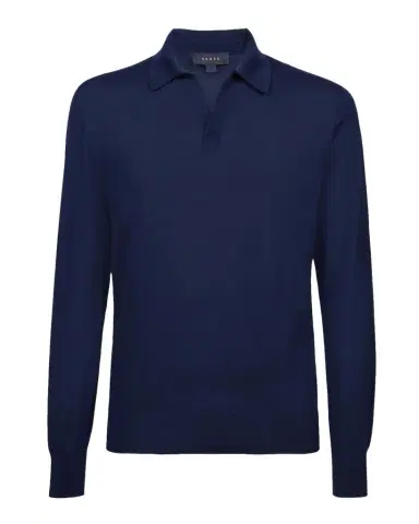 Sease Men's Johnny Wool Collared Pullover | Thumbnail 1 Sease Men's Johnny Wool Collared Pullover | Thumbnail 1