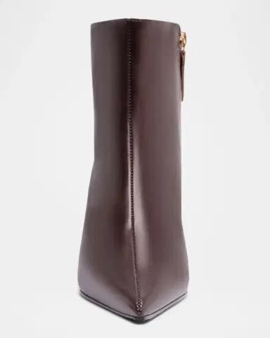 Schutz Mikki Mid Leather Zip Ankle Boots | Thumbnail 3 Schutz Mikki Mid Leather Zip Ankle Boots | Thumbnail 3