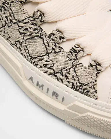 AMIRI Men's MA Quad Court Hi Embroidered High-Top Sneakers | Thumbnail 4 AMIRI Men's MA Quad Court Hi Embroidered High-Top Sneakers | Thumbnail 4