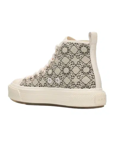 AMIRI Men's MA Quad Court Hi Embroidered High-Top Sneakers | Thumbnail 1 AMIRI Men's MA Quad Court Hi Embroidered High-Top Sneakers | Thumbnail 1