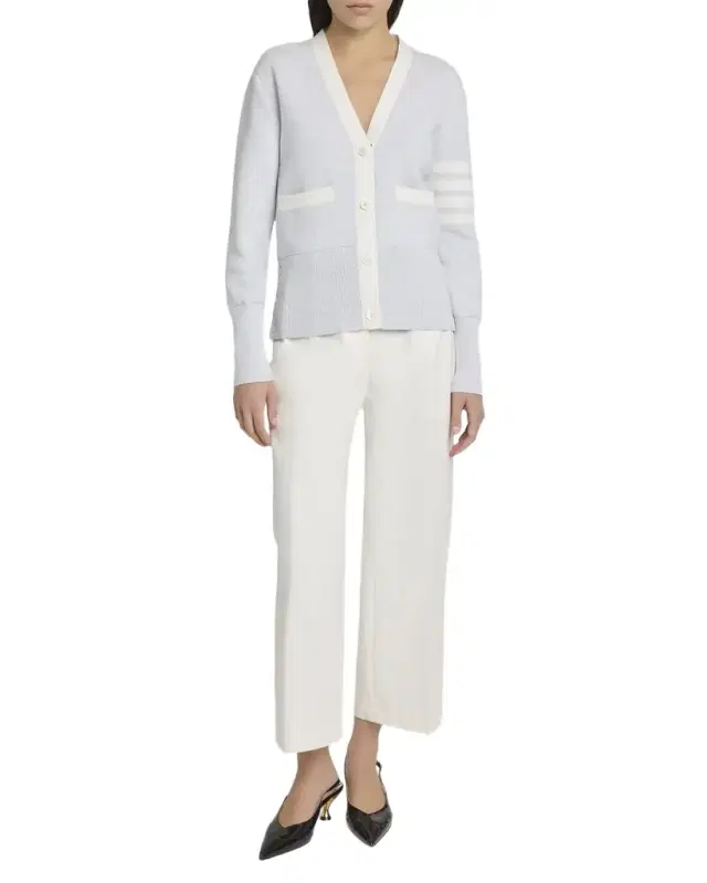 Milano Knit V-Neck Cardigan