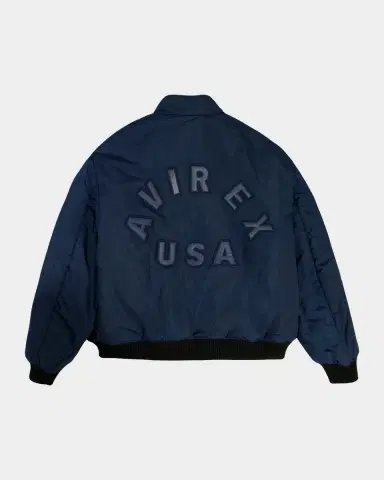 Avirex Men's Reversible Nylon to Napa Leather Track Jacket | Thumbnail 6 Avirex Men's Reversible Nylon to Napa Leather Track Jacket | Thumbnail 6