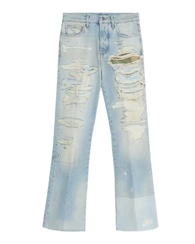 Men 's Repaired Bootcut Jeans