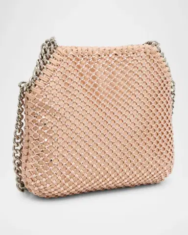 Stella McCartney Falabella Mini Crystal Mesh Tote Bag | Thumbnail 2
