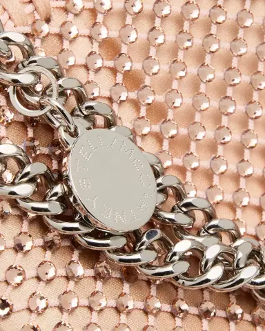 Stella McCartney Falabella Mini Crystal Mesh Tote Bag | Thumbnail 5