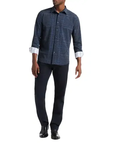 Robert Graham Men's Irving Windowpane Kaleidoscope Button-Down Shirt | Thumbnail 1 Robert Graham Men's Irving Windowpane Kaleidoscope Button-Down Shirt | Thumbnail 1