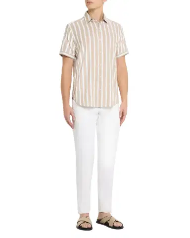 Robert Graham Men's Preston Stripe Short-Sleeve Shirt | Thumbnail 1 Robert Graham Men's Preston Stripe Short-Sleeve Shirt | Thumbnail 1