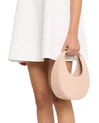 Staud Moon Mini Smooth Leather Crossbody Bag | Thumbnail 1