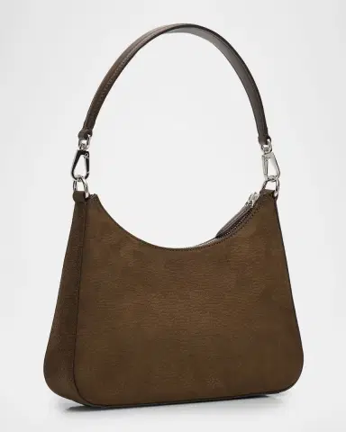 Stella McCartney Vegan Leather Logo Hobo Shoulder Bag | Thumbnail 2 Stella McCartney Vegan Leather Logo Hobo Shoulder Bag | Thumbnail 2