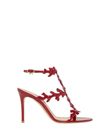 Gianvito Rossi 95mm Ocean Patent Leather Sandals | Thumbnail 1 Gianvito Rossi 95mm Ocean Patent Leather Sandals | Thumbnail 1