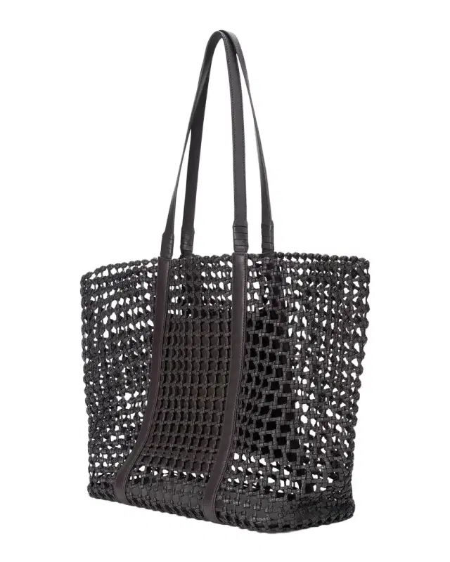 Getaway Open-Weave Tote Bag