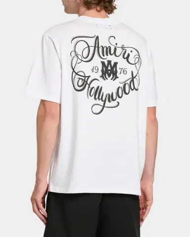 Amiri Men 's  Hollywood Cotton T-Shirt | Thumbnail 2