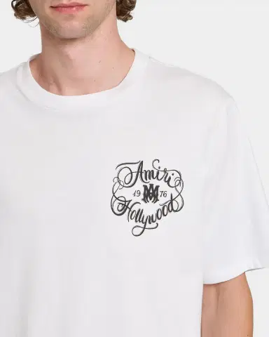 Amiri Men 's  Hollywood Cotton T-Shirt | Thumbnail 4