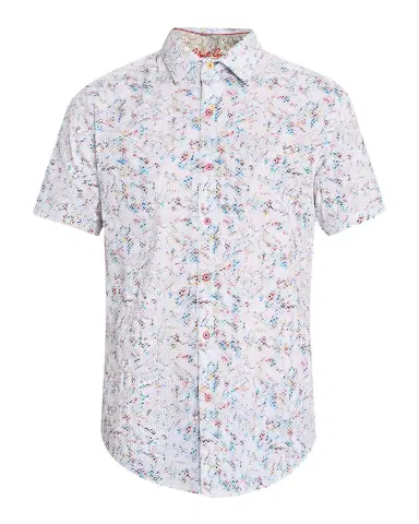 Robert Graham Men's Elgar Seersucker Short-Sleeve Shirt | Thumbnail 1 Robert Graham Men's Elgar Seersucker Short-Sleeve Shirt | Thumbnail 1
