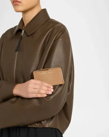 Loewe Smooth & Grained Leather Coin Cardholder | Thumbnail 2 Loewe Smooth & Grained Leather Coin Cardholder | Thumbnail 2