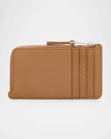 Loewe Smooth & Grained Leather Coin Cardholder | Thumbnail 3 Loewe Smooth & Grained Leather Coin Cardholder | Thumbnail 3