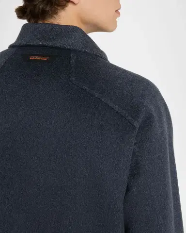 Sease Men 's Lifetime Double-Face Cashmere Overcoat | Thumbnail 4 Sease Men 's Lifetime Double-Face Cashmere Overcoat | Thumbnail 4