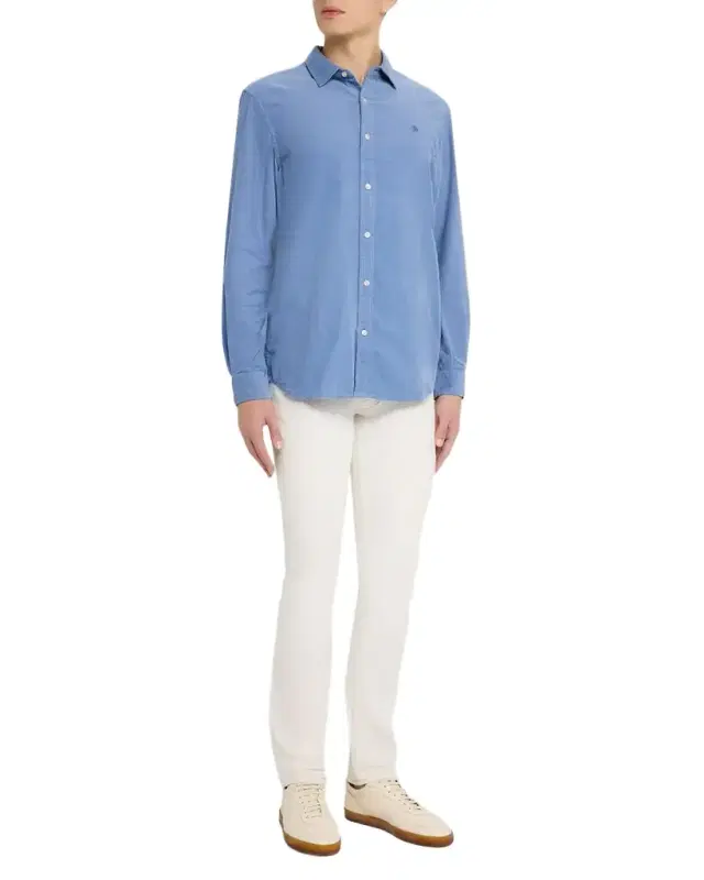 Scotch & Soda Men 's Lightweight Corduroy Classic-Fit Button-Down Shirt