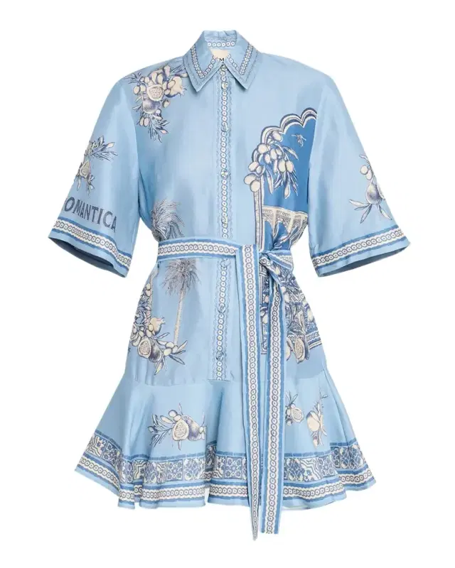 Villa Romantica Mini Shirtdress