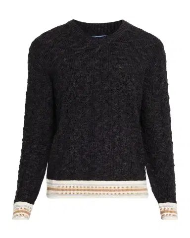 Scotch & Soda Men's Cable Knit Loose-Fit V-Neck Sweater | Thumbnail 1