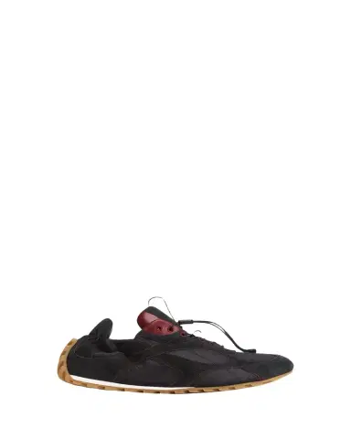 Bottega Veneta Orbit Suede Mesh Low-Top Sneakers | Thumbnail 1