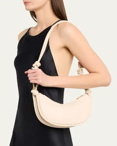 Simkhai Avery Curved Leather Crossbody Bag | Thumbnail 2 Simkhai Avery Curved Leather Crossbody Bag | Thumbnail 2