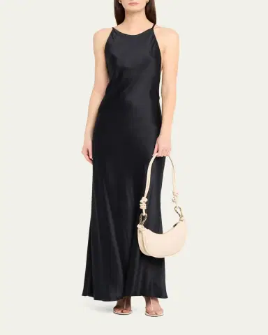 Simkhai Avery Curved Leather Crossbody Bag | Thumbnail 5 Simkhai Avery Curved Leather Crossbody Bag | Thumbnail 5