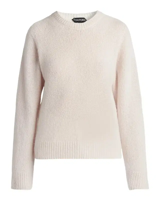 Seamless Ultrasoft Wool Crewneck Sweater
