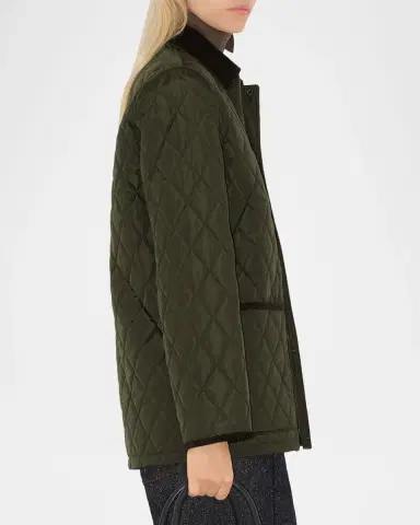 Burberry Quilted Barn Jacket | Thumbnail 3 Burberry Quilted Barn Jacket | Thumbnail 3