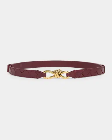 Bottega Veneta Andiamo Intrecciato Leather Belt | Thumbnail 3 Bottega Veneta Andiamo Intrecciato Leather Belt | Thumbnail 3