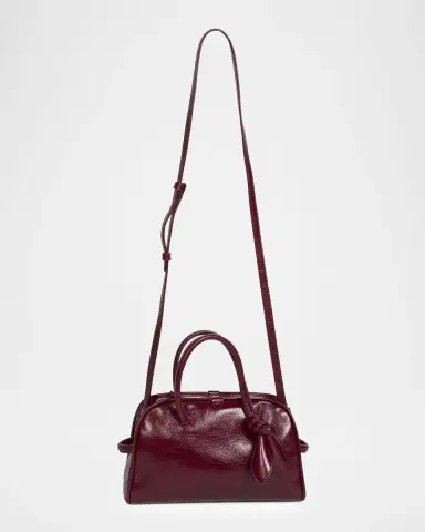 Jacquemus Le Petit Turismo Leather Top Handle Bowling Bag | Thumbnail 5