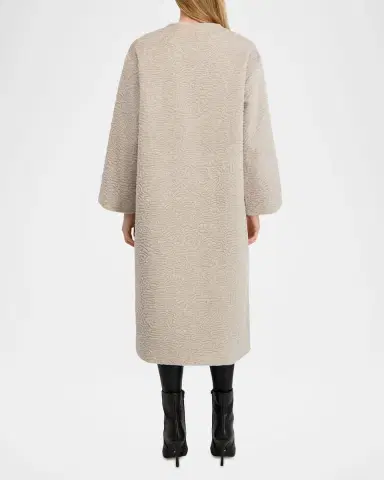 Lyla Grant Fur-Free Textured Faux Shearling Coat | Thumbnail 2 Lyla Grant Fur-Free Textured Faux Shearling Coat | Thumbnail 2