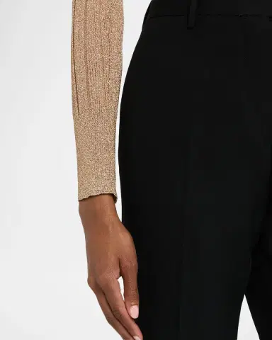 Tom Ford Sharp Grain De Poudre Straight-Leg Trousers | Thumbnail 4 Tom Ford Sharp Grain De Poudre Straight-Leg Trousers | Thumbnail 4